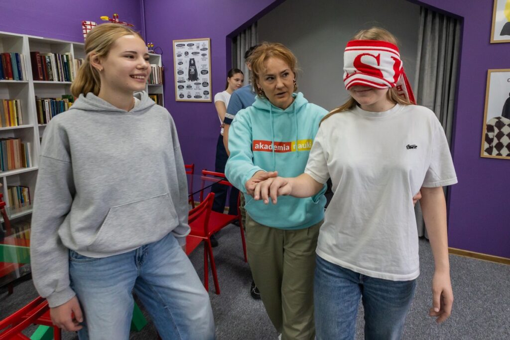 Classes held as part of the Key to Learning 3.0 project in Toruń, photo by Mikołaj Kuras for UMWKP