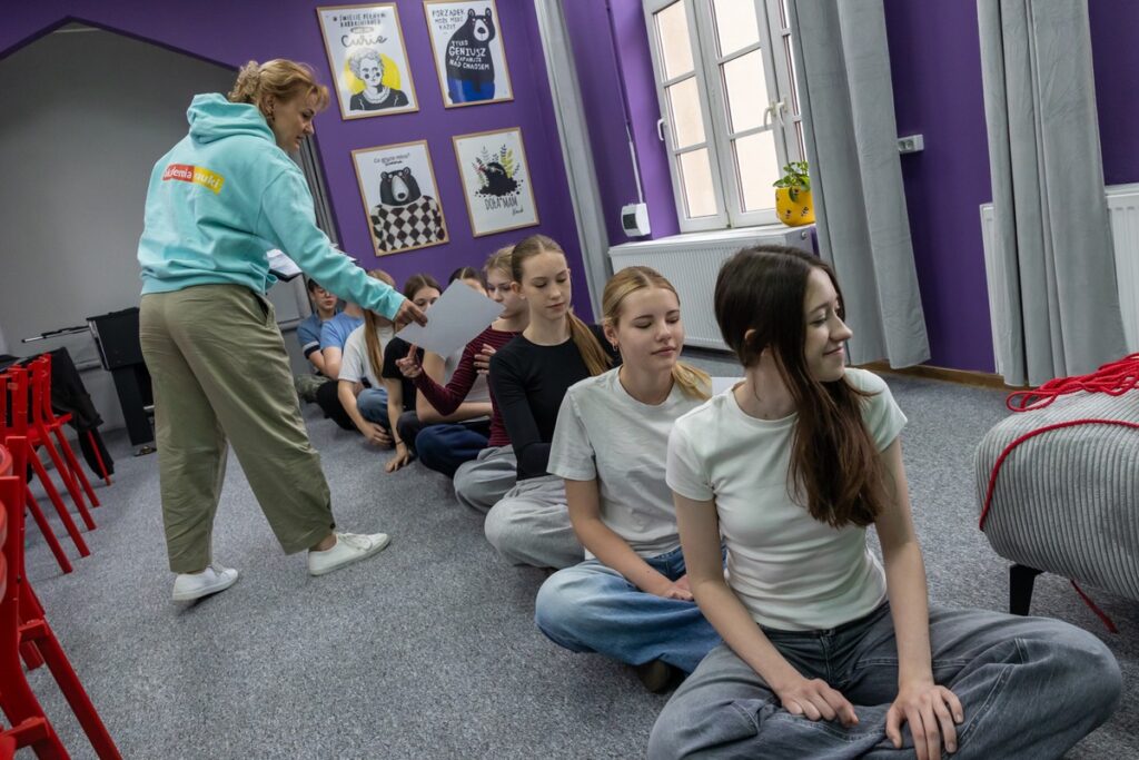 Classes held as part of the Key to Learning 3.0 project in Toruń, photo by Mikołaj Kuras for UMWKP