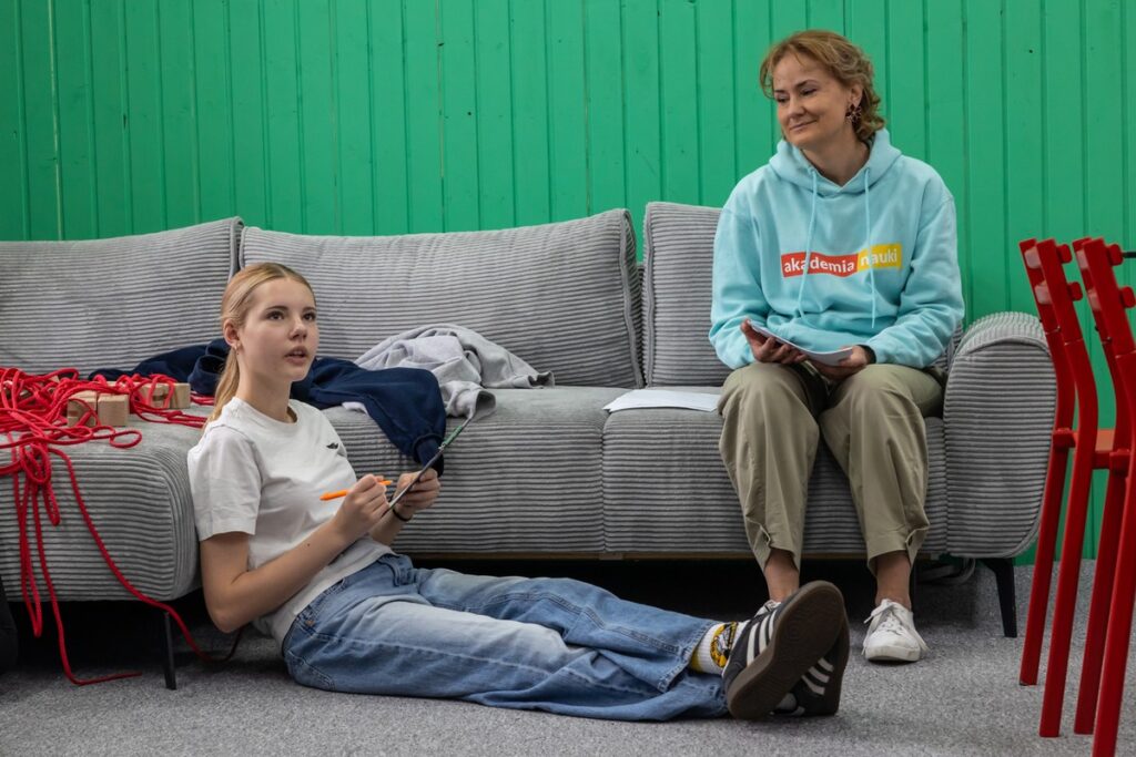 Classes held as part of the Key to Learning 3.0 project in Toruń, photo by Mikołaj Kuras for UMWKP
