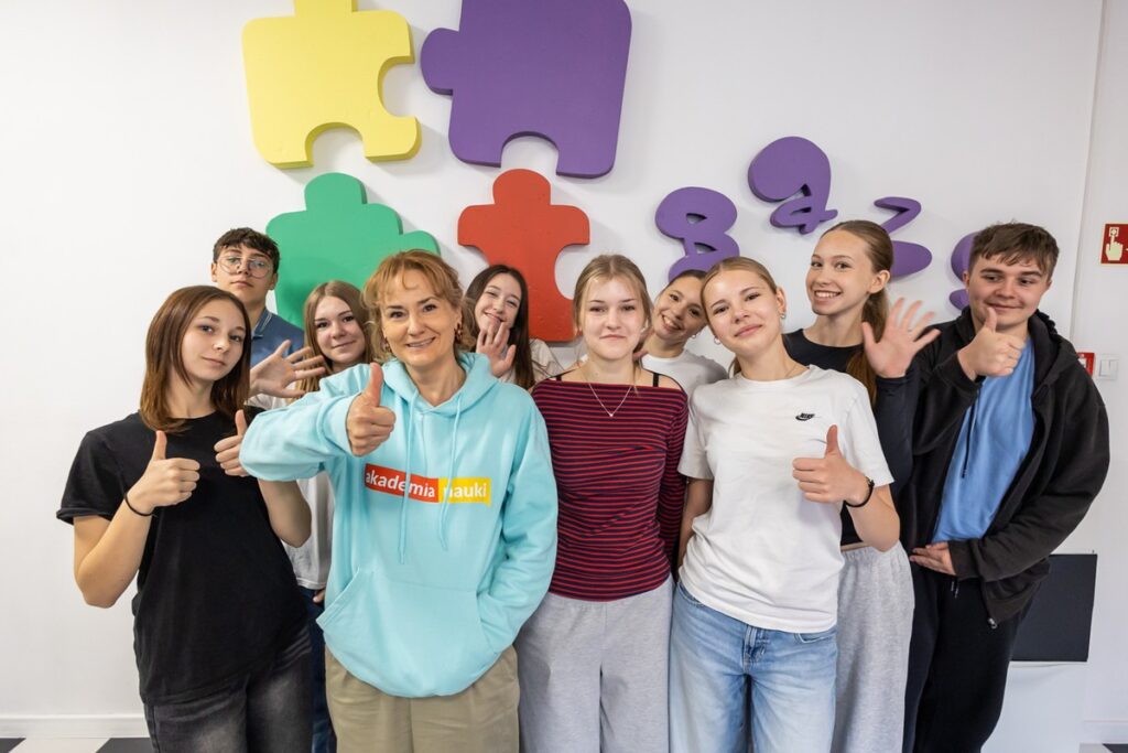 Classes held as part of the Key to Learning 3.0 project in Toruń, photo by Mikołaj Kuras for UMWKP
