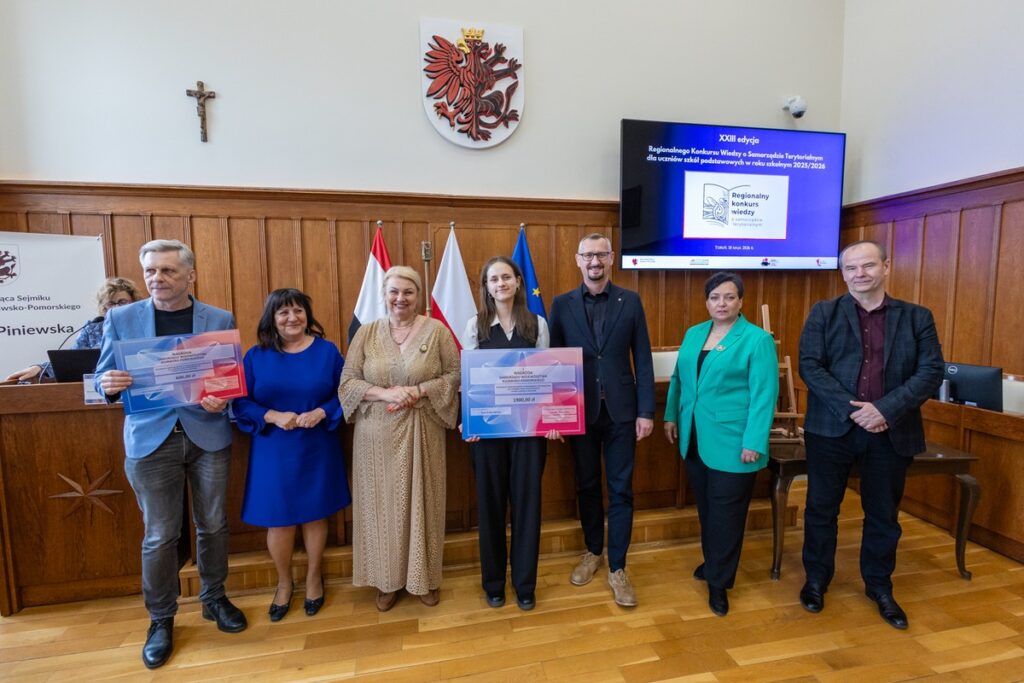 Konkurs Wiedzy o Samorządzie Terytorialnym, fot. Mikołaj Kuras dla UMWKP