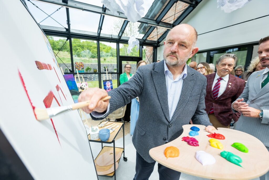 Zakończenie inwestycji w Wojewódzkim Szpitalu Zdrowia Psychicznego w Świeciu, fot. Tomasz Czachorowski/eventphoto.com.pl dla UMWKP