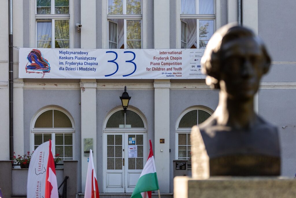 Przesłuchania 33. Międzynarodowego Konkursu Pianistycznego im. Fryderyka Chopina dla Dzieci i Młodzieży w Szafarni. Fot. Szymon Zdziebło tarantoga.pl dla UMWKP