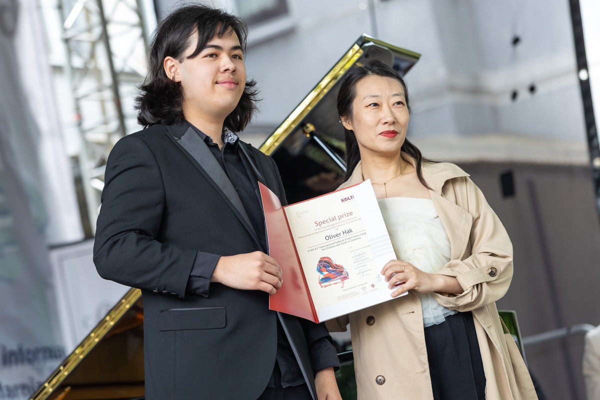Koncert laureatów 33. Międzynarodowego Konkursu Pianistycznego im. Fryderyka Chopina dla Dzieci i Młodzieży w Szafarni. Fot. Mikołaj Kuras dla UMWKP