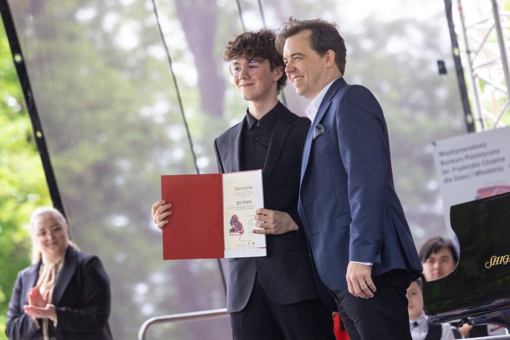 Koncert laureatów 33. Międzynarodowego Konkursu Pianistycznego im. Fryderyka Chopina dla Dzieci i Młodzieży w Szafarni. Fot. Mikołaj Kuras dla UMWKP