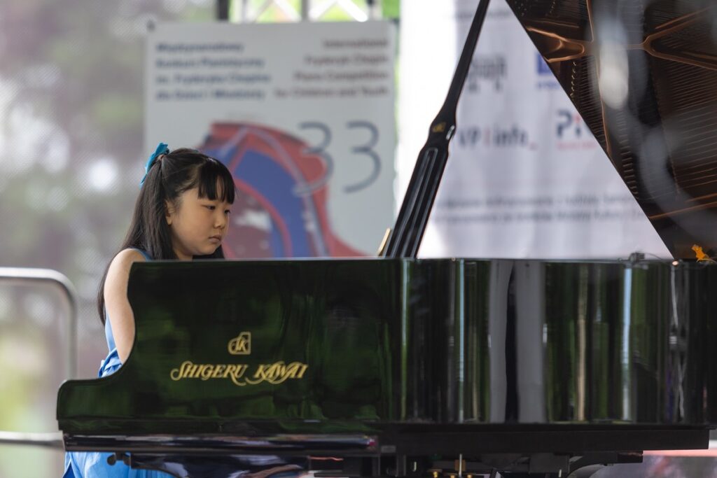 Koncert laureatów 33. Międzynarodowego Konkursu Pianistycznego im. Fryderyka Chopina dla Dzieci i Młodzieży w Szafarni. Fot. Mikołaj Kuras dla UMWKP