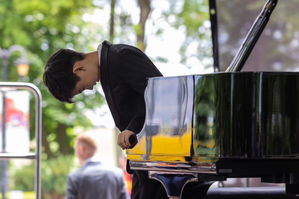 Koncert laureatów 33. Międzynarodowego Konkursu Pianistycznego im. Fryderyka Chopina dla Dzieci i Młodzieży w Szafarni. Fot. Mikołaj Kuras dla UMWKP