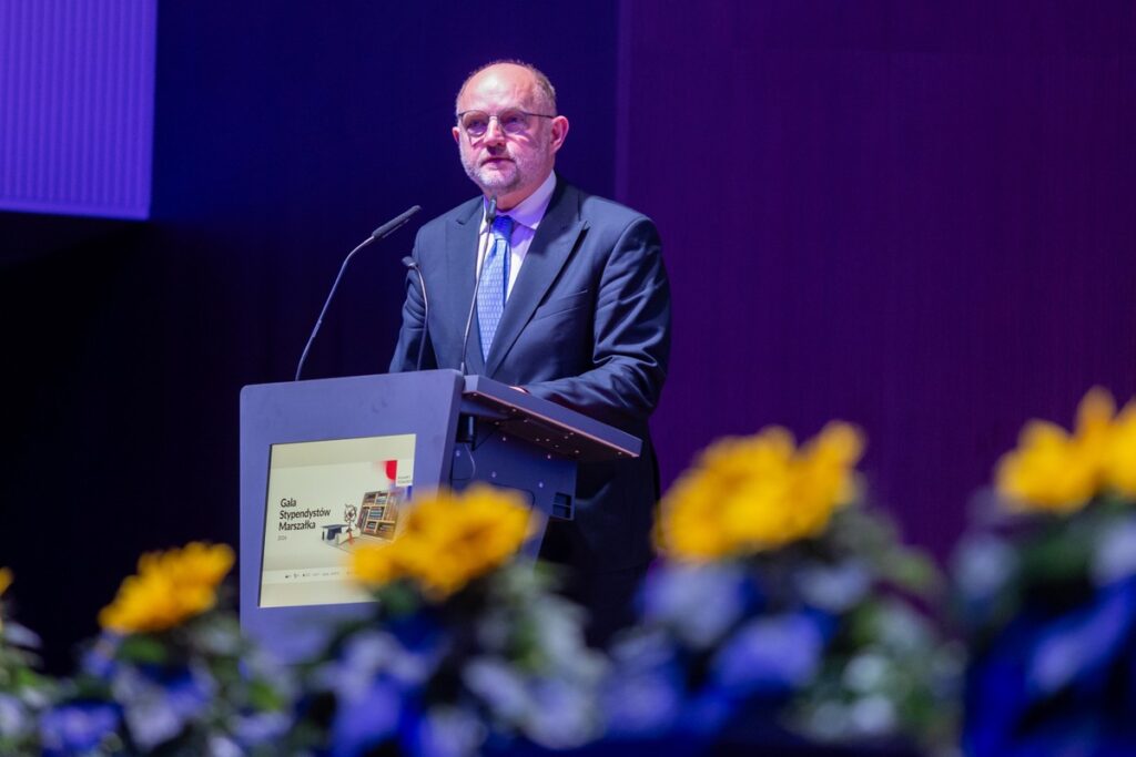 Gala stypendystów, fot. Mikołaj Kuras dla UMWKP