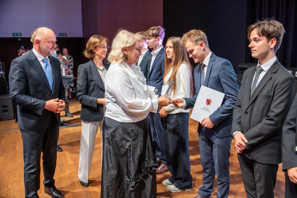 Gala stypendystów, fot. Andrzej Goiński/UMWKP