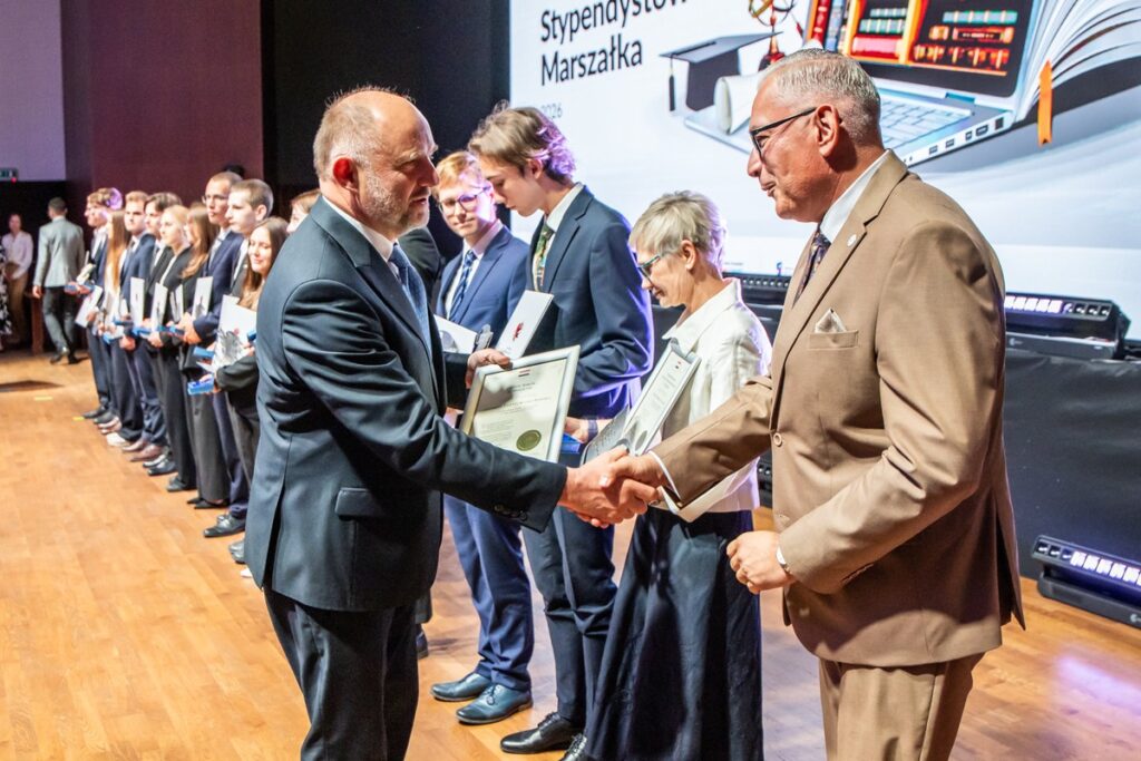 Gala stypendystów, fot. Andrzej Goiński/UMWKP