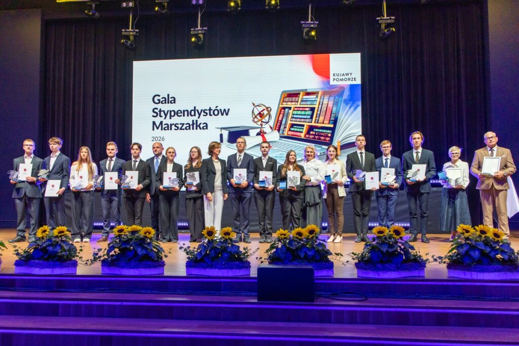 Gala stypendystów, fot. Andrzej Goiński/UMWKP