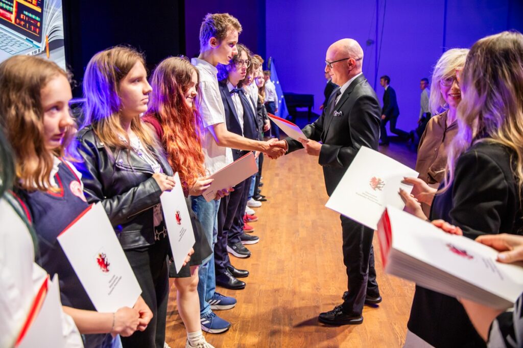 Gala stypendystów, fot. Andrzej Goiński/UMWKP