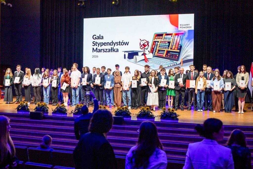 Gala stypendystów, fot. Andrzej Goiński/UMWKP
