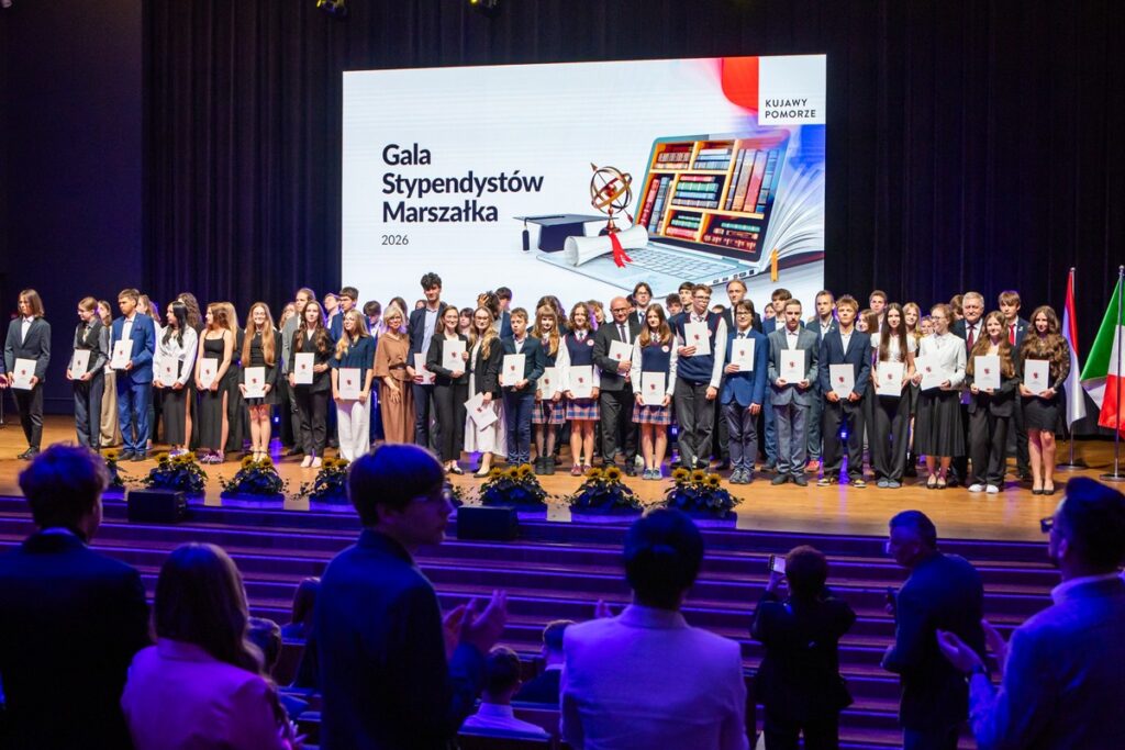 Gala stypendystów, fot. Andrzej Goiński/UMWKP