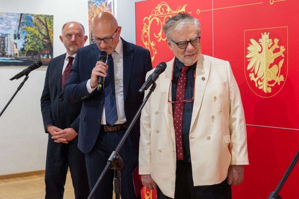 The ceremony of presenting Professor Marta Cartabia with the Nicolaus Copernicus Fides et Ratio Award, photo by Mikołaj Kuras for UMWKP