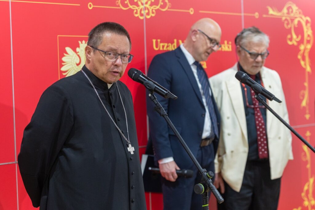 The ceremony of presenting Professor Marta Cartabia with the Nicolaus Copernicus Fides et Ratio Award, photo by Mikołaj Kuras for UMWKP