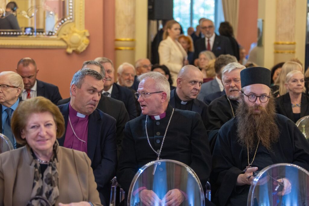 The ceremony of presenting Professor Marta Cartabia with the Nicolaus Copernicus Fides et Ratio Award, photo by Mikołaj Kuras for UMWKP