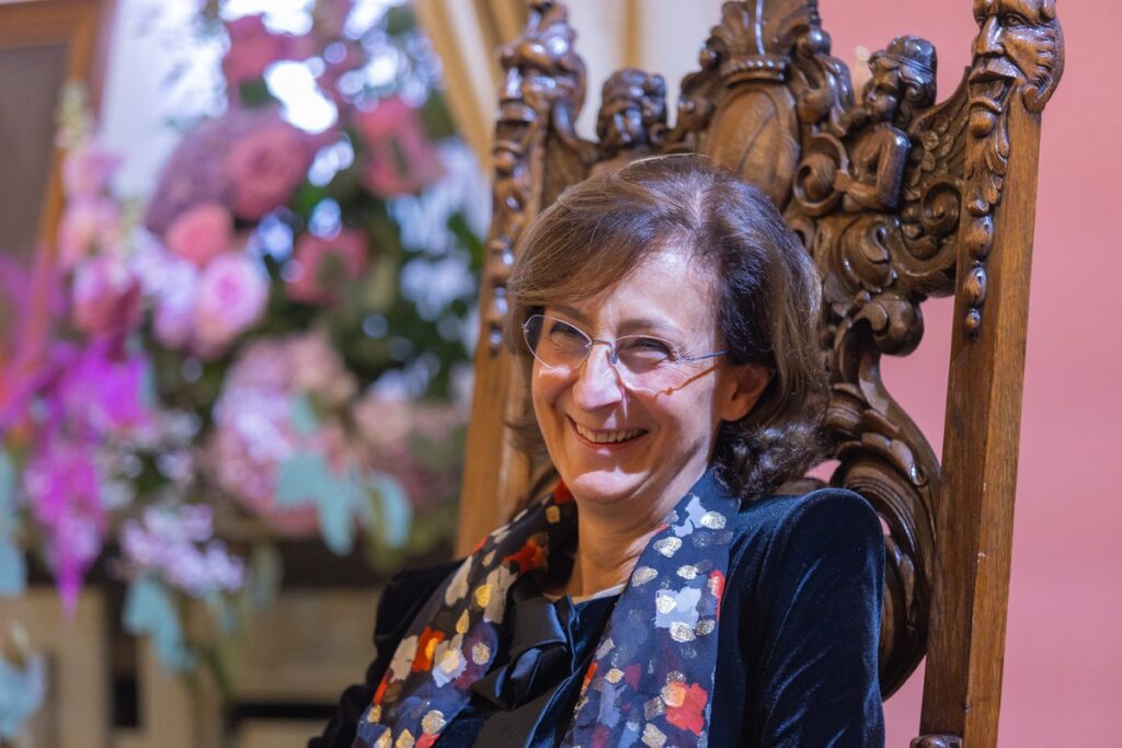 The ceremony of presenting Professor Marta Cartabia with the Nicolaus Copernicus Fides et Ratio Award, photo by Mikołaj Kuras for UMWKP