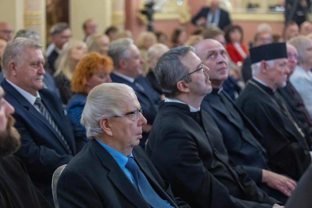 The ceremony of presenting Professor Marta Cartabia with the Nicolaus Copernicus Fides et Ratio Award, photo by Mikołaj Kuras for UMWKP