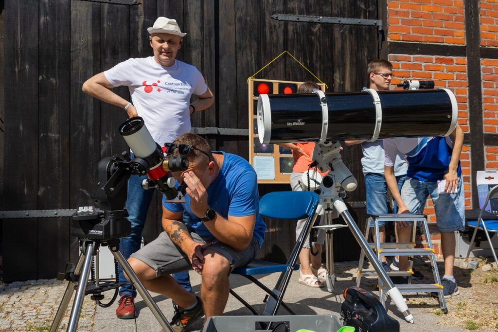 Astrofestiwal w Toruniu, fot. Mikołaj Kuras dla UMWKP