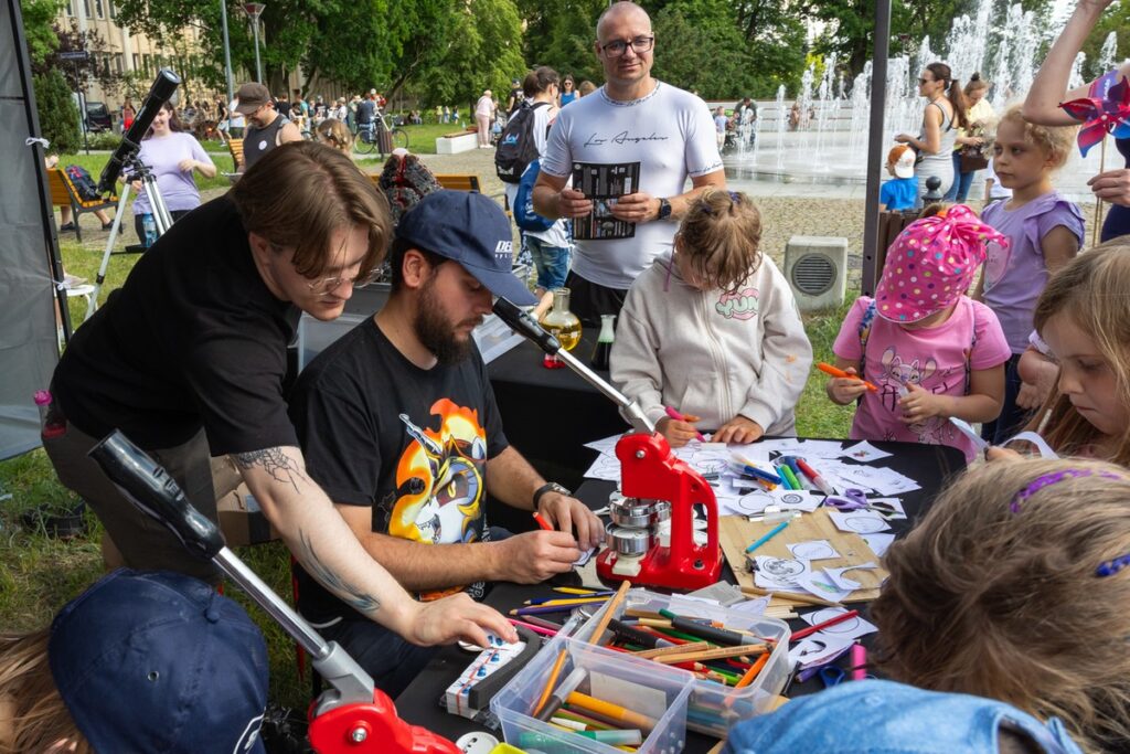 Astrofestiwal w Toruniu, fot. Mikołaj Kuras dla UMWKP