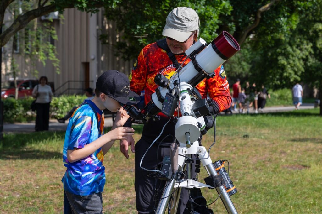 Astrofestiwal w Toruniu, fot. Mikołaj Kuras dla UMWKP