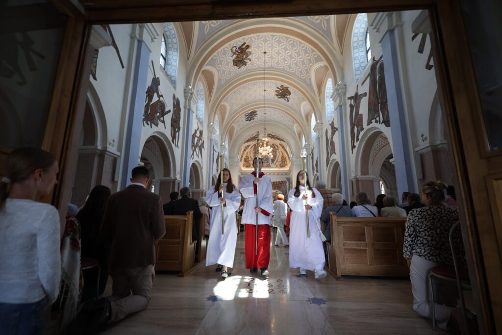 Holy Mass celebrating the Kujawsko-Pomorskie Region Day in Kruszyn, photo by Mikołaj Kuras for UMWKP