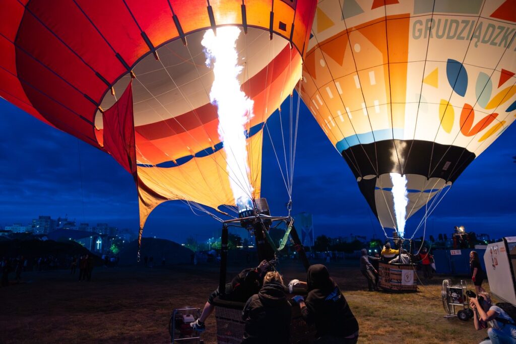 Fiesta balonowa w Toruniu, fot. Mikołaj Kuras dla UMWKP
