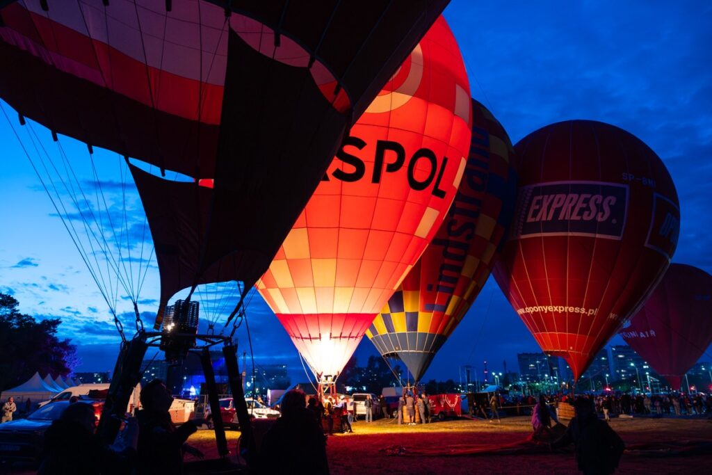 Fiesta balonowa w Toruniu, fot. Mikołaj Kuras dla UMWKP