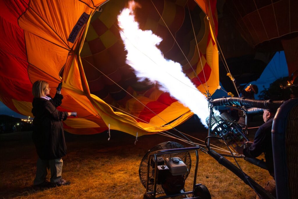 Fiesta balonowa w Toruniu, fot. Mikołaj Kuras dla UMWKP