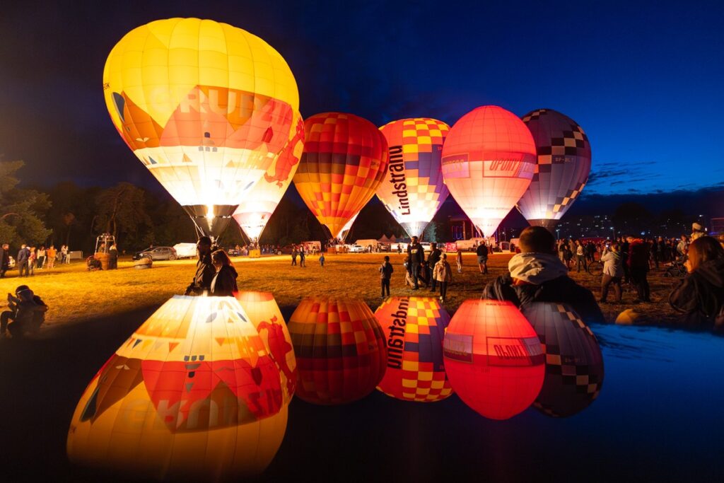 Fiesta balonowa w Toruniu, fot. Mikołaj Kuras dla UMWKP