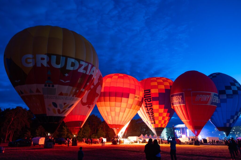 Fiesta balonowa w Toruniu, fot. Mikołaj Kuras dla UMWKP