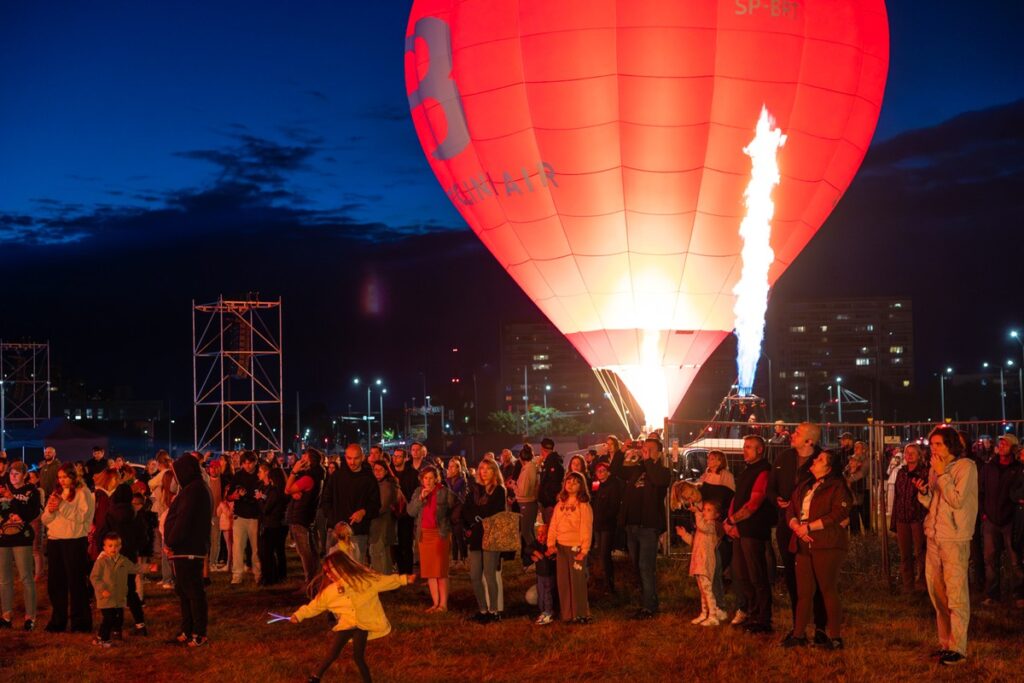 Fiesta balonowa w Toruniu, fot. Mikołaj Kuras dla UMWKP