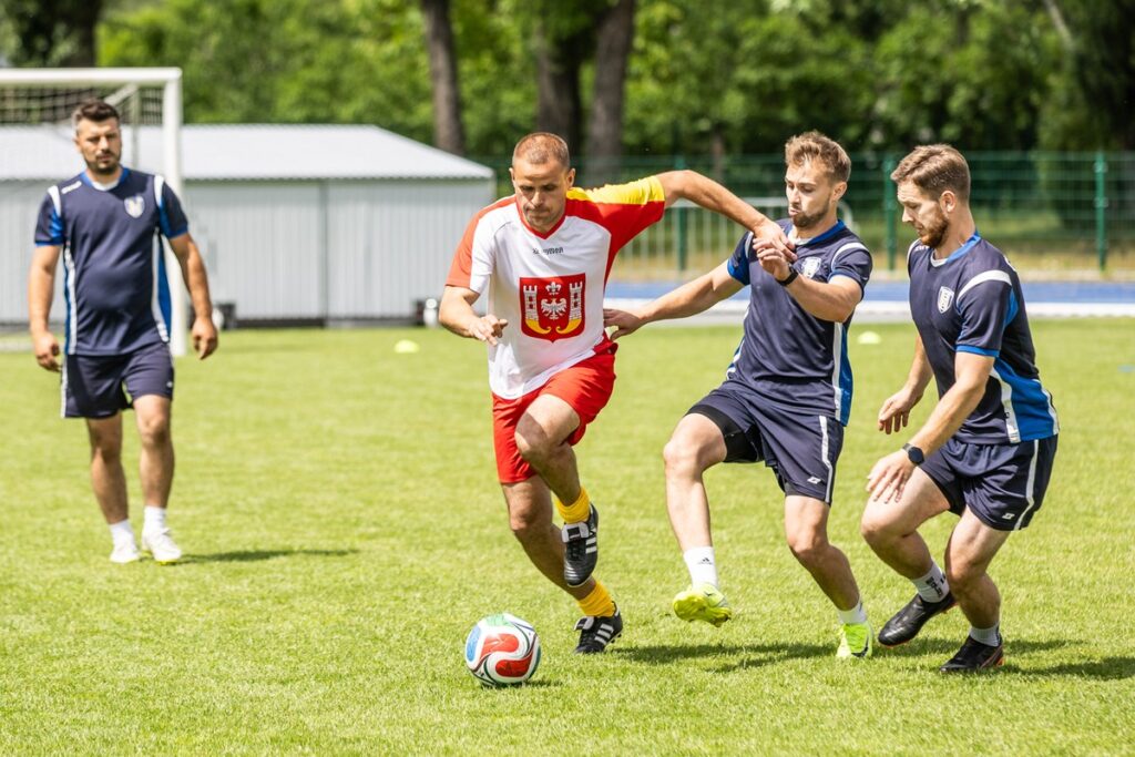 XI Piłkarski Turniej Samorządowców Województwa Kujawsko-Pomorskiego o Puchar Marszałka, Golub-Dobrzyń 2026. Fot. Andrzej Goiński UMWKP