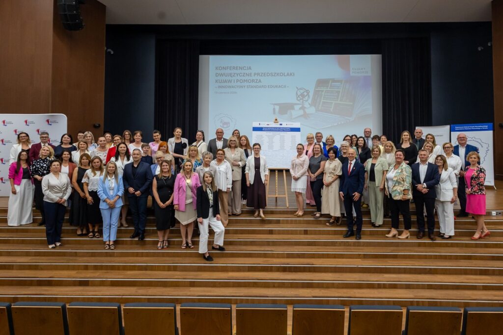 Konferencja „Dwujęzyczne przedszkolaki Kujaw i Pomorza II”, fot. Szymon Zdziebło/tarantoga.pl dla UMWKP