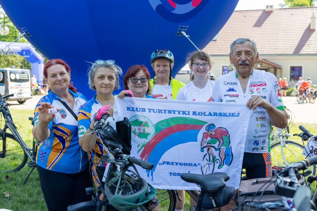 Rajd rowerowy z cyklu „Kujawsko-Pomorskie na rowery” Pakość-Kościelec, fot. Mikołaj Kuras dla UMWKP