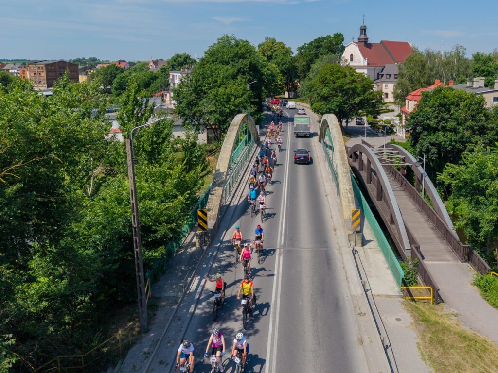 Rajd rowerowy z cyklu „Kujawsko-Pomorskie na rowery” Pakość-Kościelec, fot. Mikołaj Kuras dla UMWKP