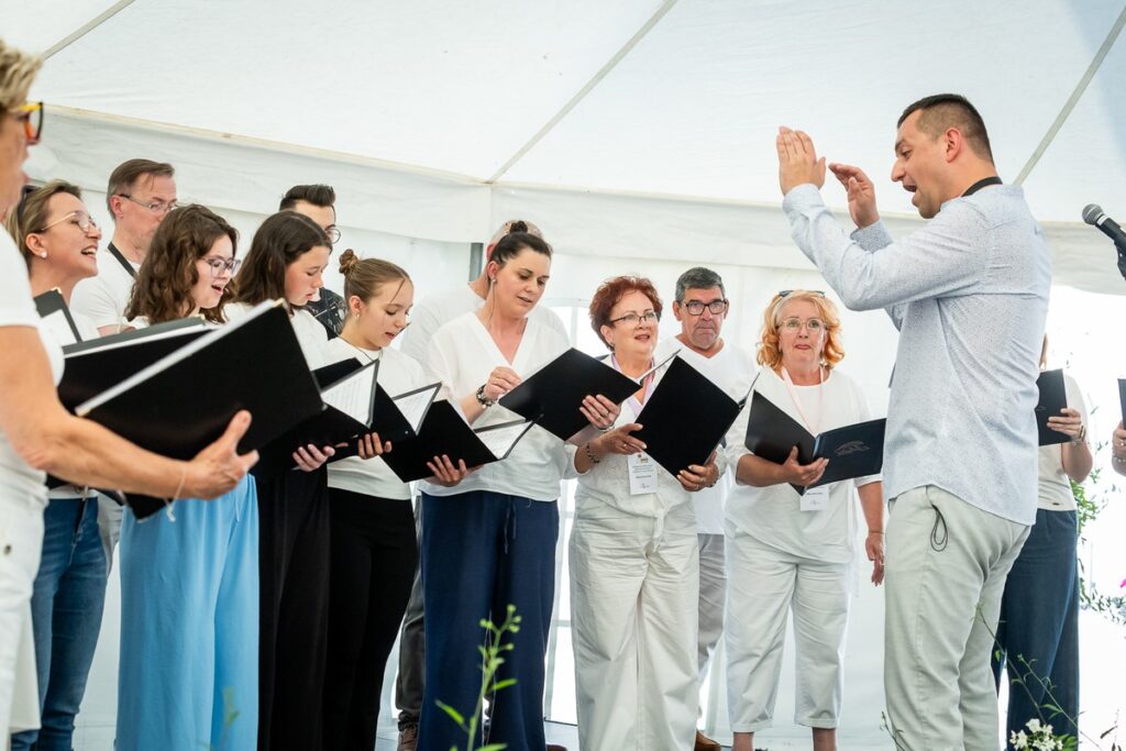Koncert finałowy III Ogólnopolskiego Konkursu i Festiwalu Chóralnego ,,O Złotą Kulę Atlasa” w Pałacu Lubostroń, fot. Tomasz Czachorowski, eventphoto.com.pl dla UMWKP