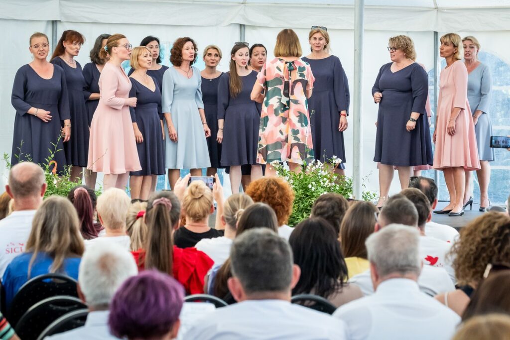 Koncert finałowy III Ogólnopolskiego Konkursu i Festiwalu Chóralnego ,,O Złotą Kulę Atlasa” w Pałacu Lubostroń, fot. Tomasz Czachorowski, eventphoto.com.pl dla UMWKP