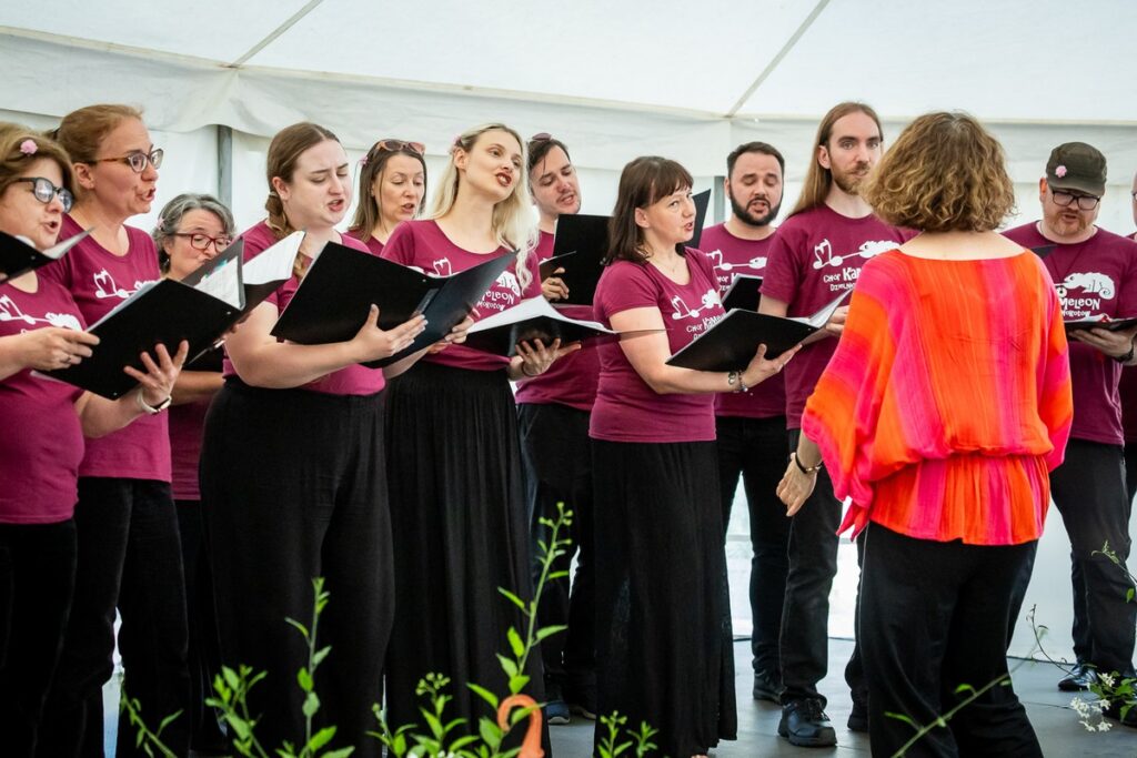 Koncert finałowy III Ogólnopolskiego Konkursu i Festiwalu Chóralnego ,,O Złotą Kulę Atlasa” w Pałacu Lubostroń, fot. Tomasz Czachorowski, eventphoto.com.pl dla UMWKP