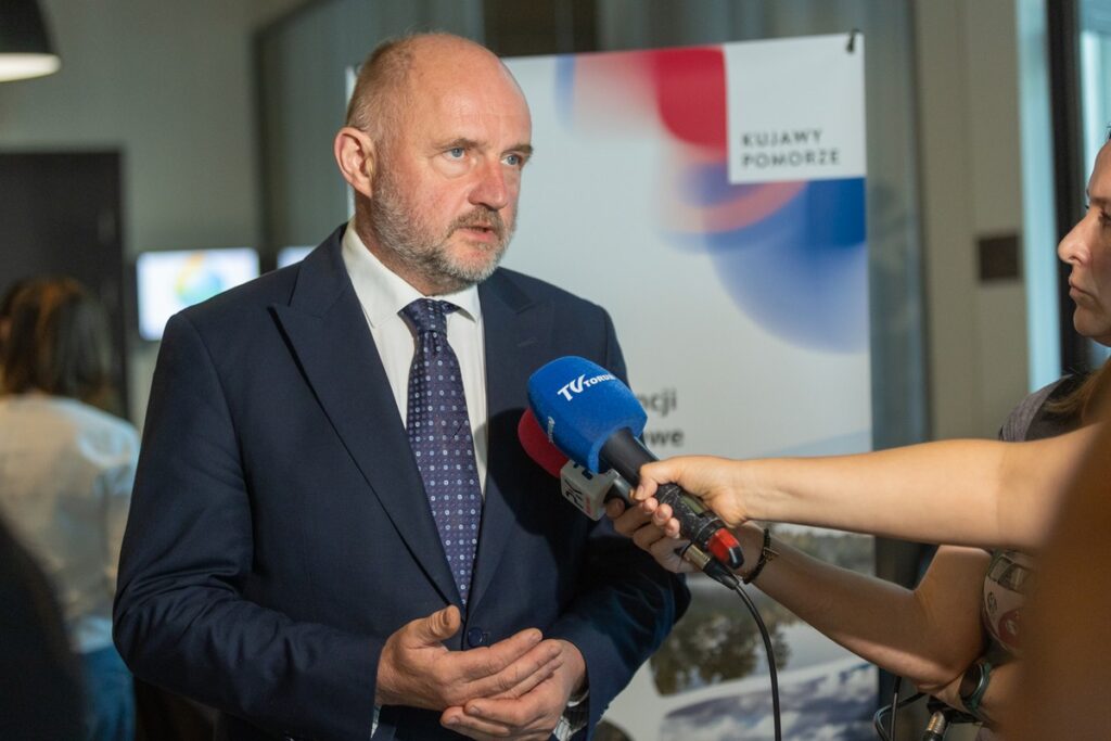 Konferencja ws. rozwoju małej retencji, fot. Mikołaj Kuras dla UMWKP