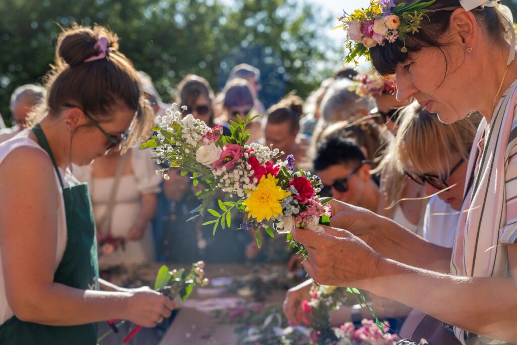 Piknik „Wianki nad Wisłą” na Błoniach Nadwiślańskich w Grudziądzu, fot. Mikołaj Kuras dla UMWKP
