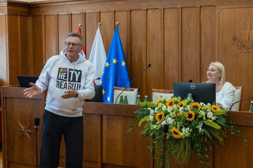 Inaugural session of the Youth Regional Parliament of the Kujawsko-Pomorskie Region (3rd term), photo by Mikołaj Kuras for UMWKP