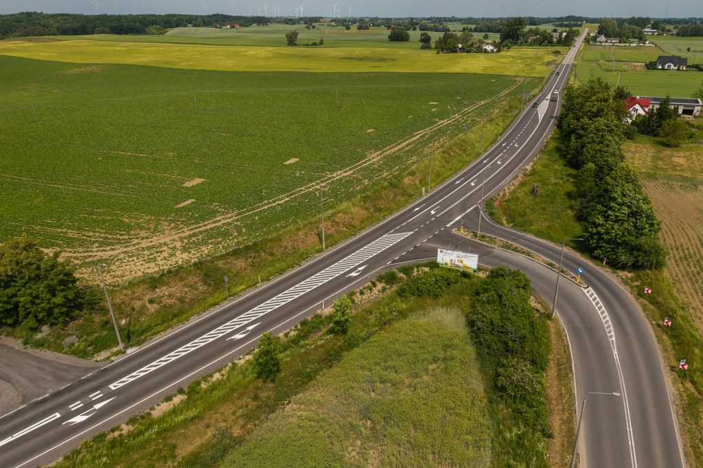 Obwodnica Wąbrzeźna, fot. Szymon Zdziebło/tarantoga.pl dla UMWKP