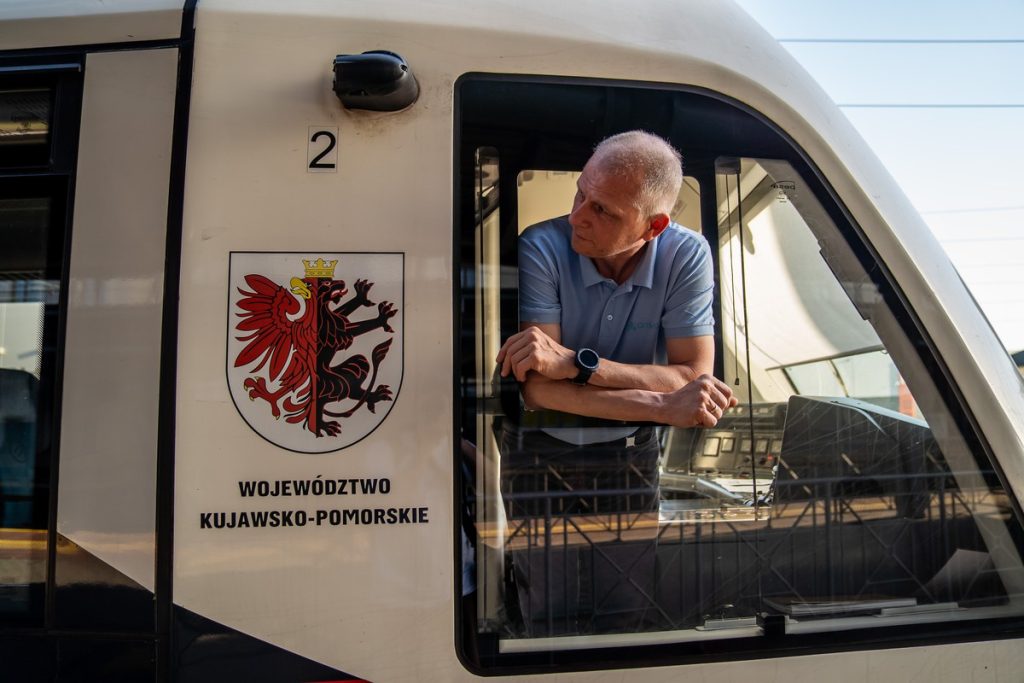 The inaugural run of the Latarnik train, photo by Jarosław Bytner/Arriva