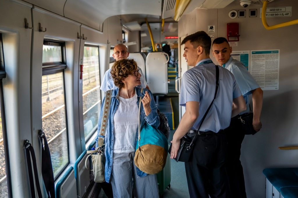 The inaugural run of the Latarnik train, photo by Jarosław Bytner/Arriva
