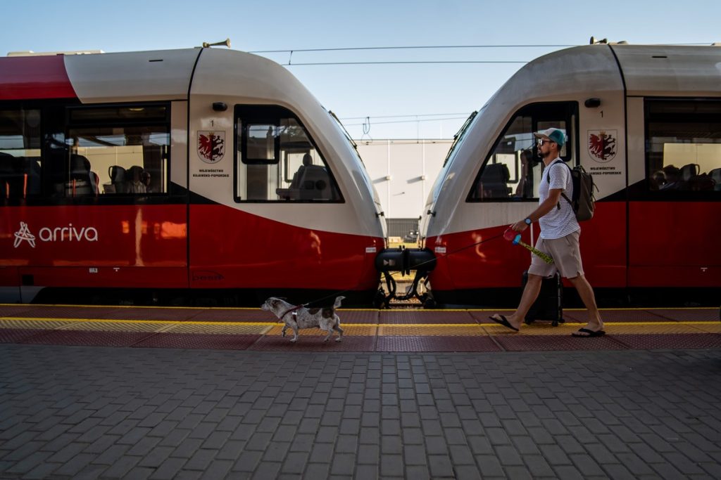 The inaugural run of the Latarnik train, photo by Jarosław Bytner/Arriva