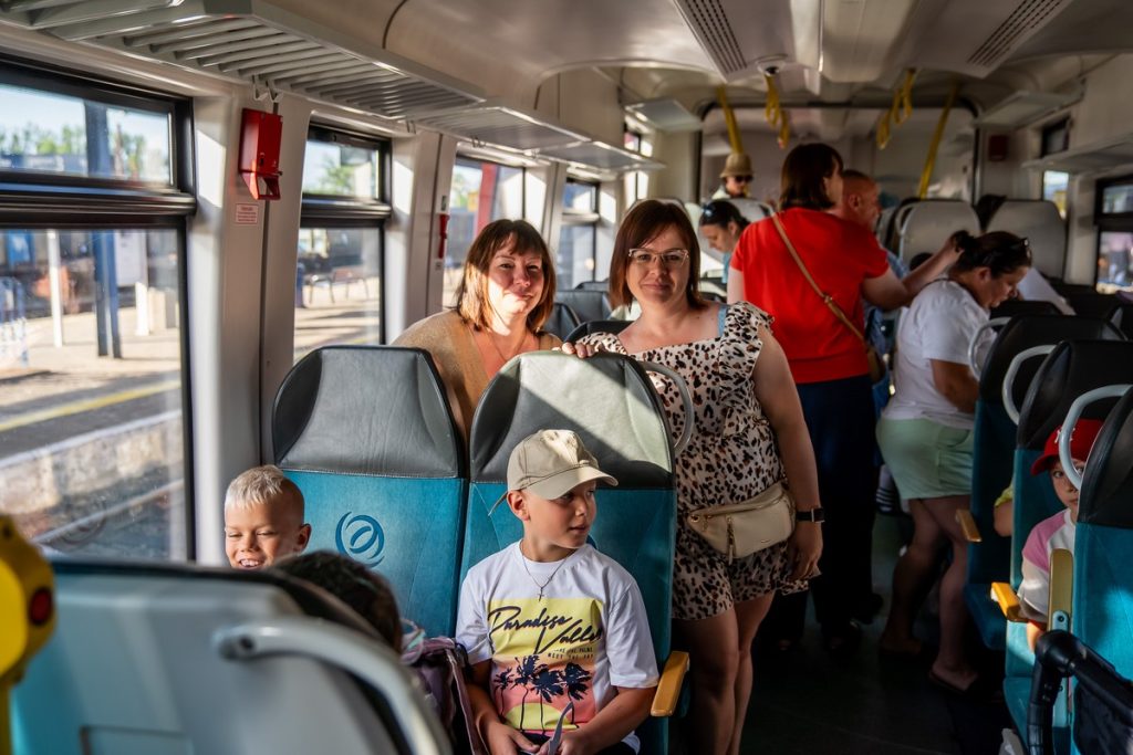 The inaugural run of the Latarnik train, photo by Jarosław Bytner/Arriva