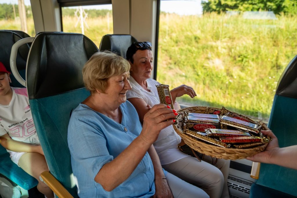 The inaugural run of the Latarnik train, photo by Jarosław Bytner/Arriva