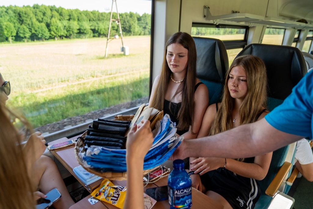 The inaugural run of the Latarnik train, photo by Jarosław Bytner/Arriva